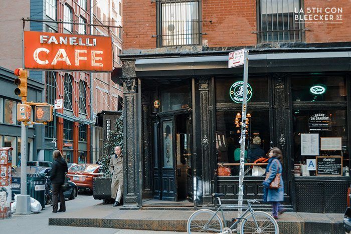 SoHo Nueva York fanelli cafe