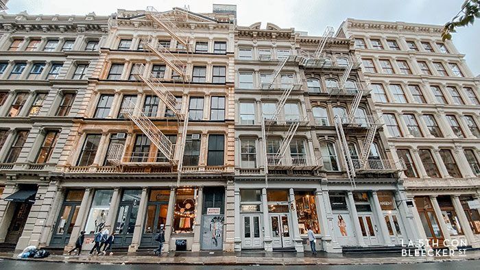 SoHo Nueva York escaleras incendios
