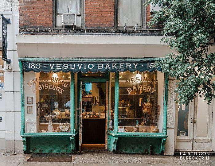 SoHo Nueva York vesuvio bakery