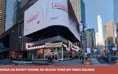 La tienda de Krispy Kreme en Nueva York