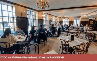 La famosa hamburguesa de Peter Luger Steak House
