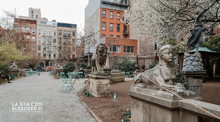 entrada Elizabeth Street Garden de Nueva York