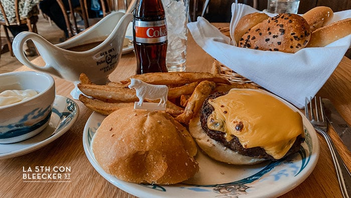 hamburguesa de Peter Luger