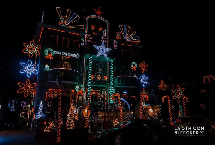 Dyker Heights luces de navidad sam el griego