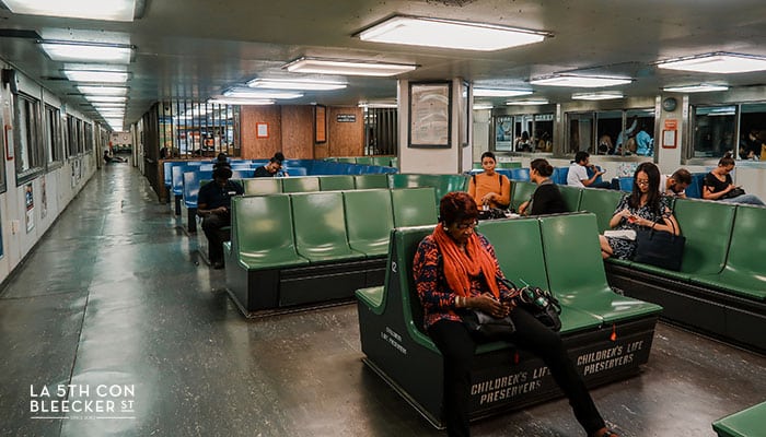 interior ferry de Staten Island